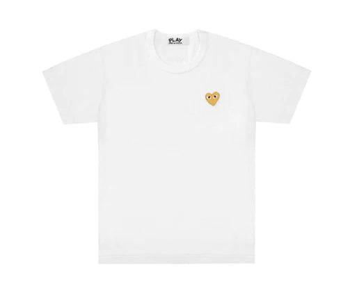PLAY Men's T-shirt Gold Heart