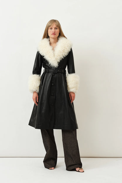 Foxy Shearling Coat