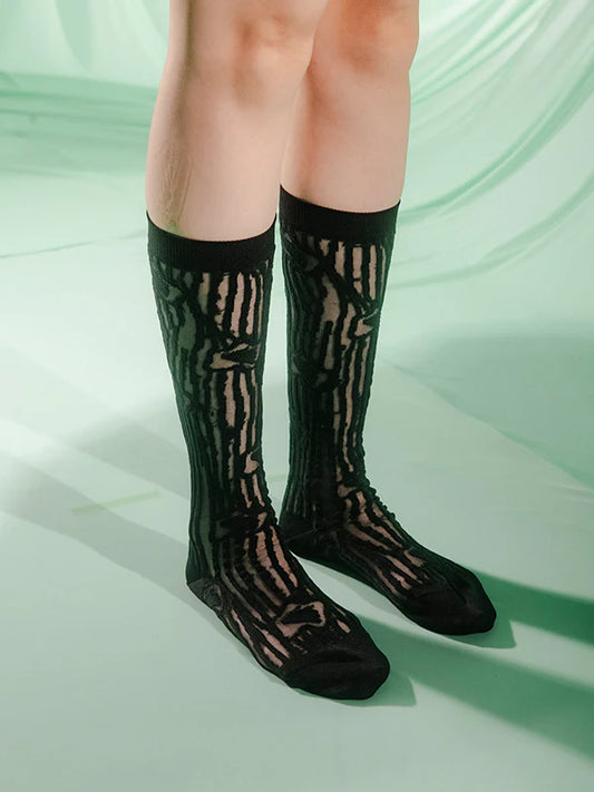 Daffodils Transparent Socks Femme