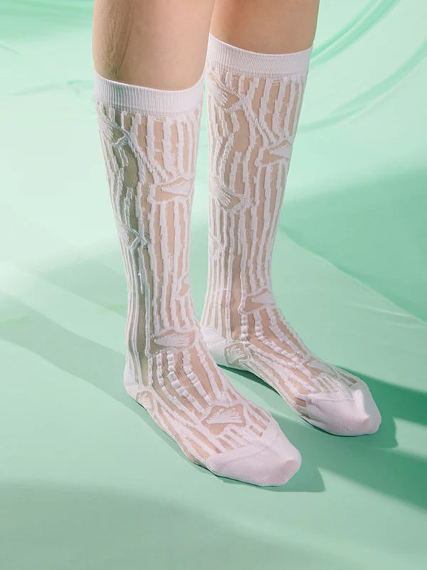 Daffodils Transparent Socks Femme