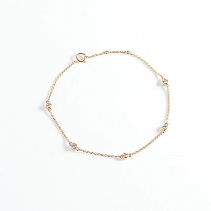 Five Diamond Bracelet