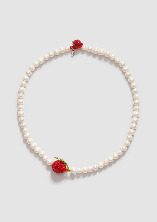 Pearl Apple Necklace