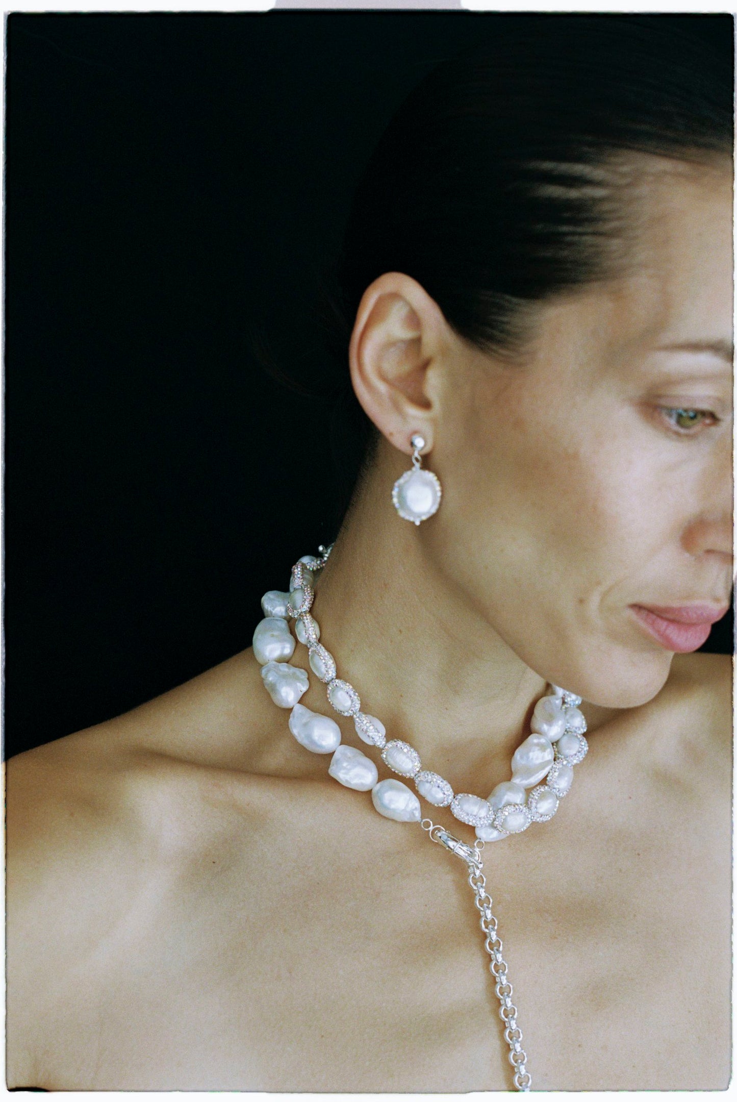 Pearl Drop Choker