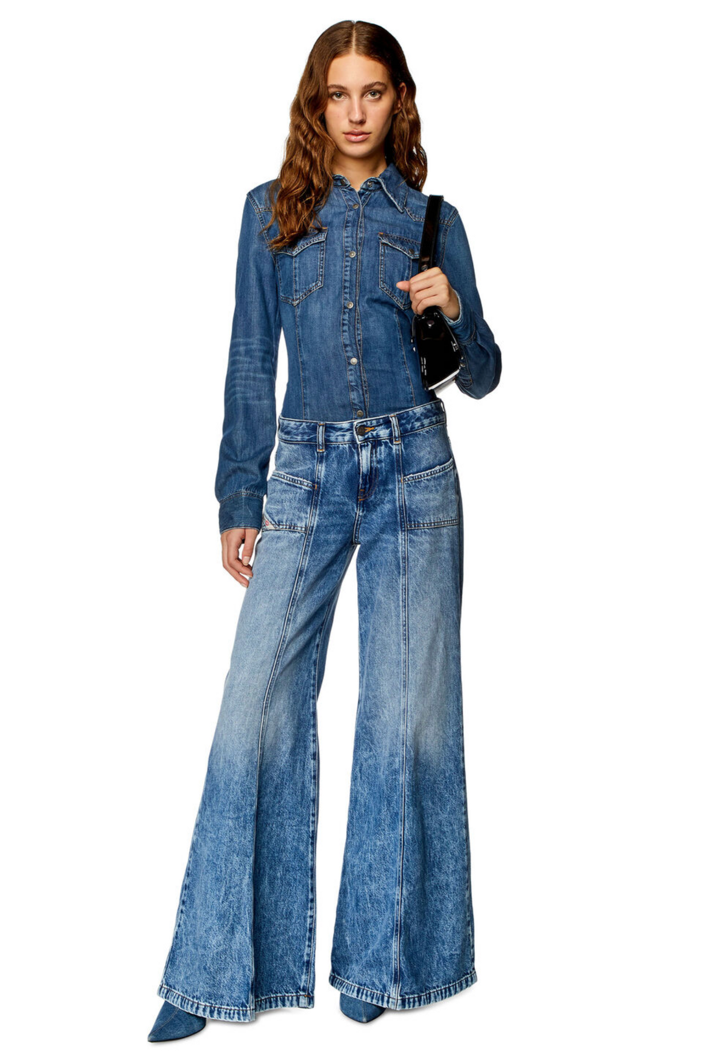 D-AKII Bootcut and Flare Jeans