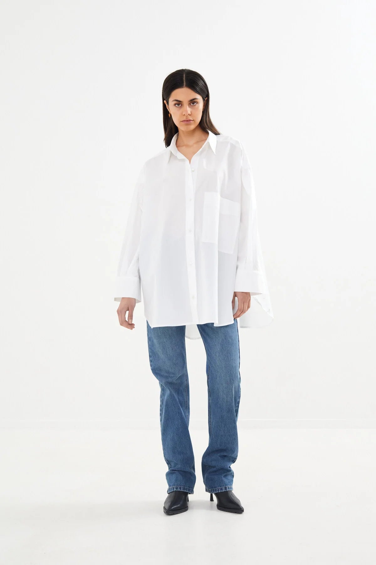 Noah Poplin Oversized Shirt