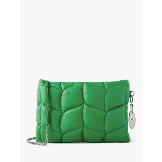 Softie Clutch Pillow Effect Nappa Leather