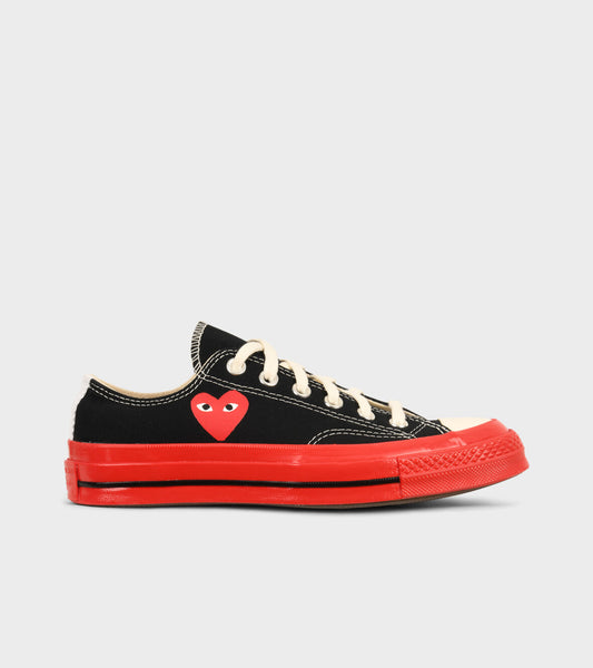 PLAY Converse Low Red Sole